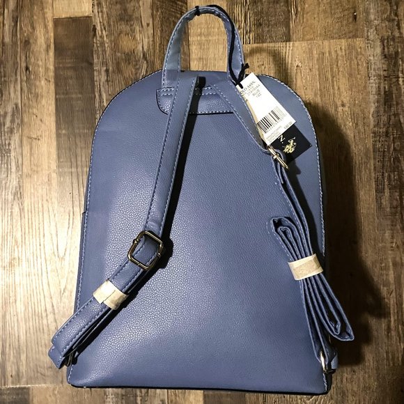 U.S. Polo Assn. powder Blue Backpack - Picture 3 of 7